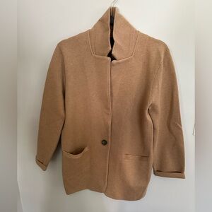 J. Crew Camel Brown Wool Blend Blazer